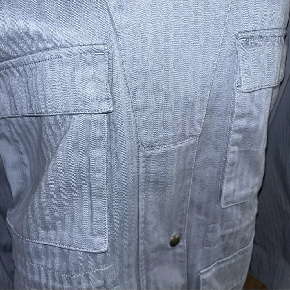 Madewell Oversized Field Jacket Blue Size XL Msrp $168 New - Picture 5 of 13